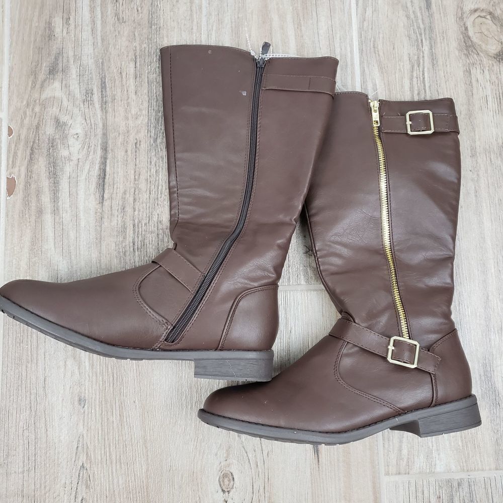 𝅺forever Brown Riding boots Size 10 NWOT